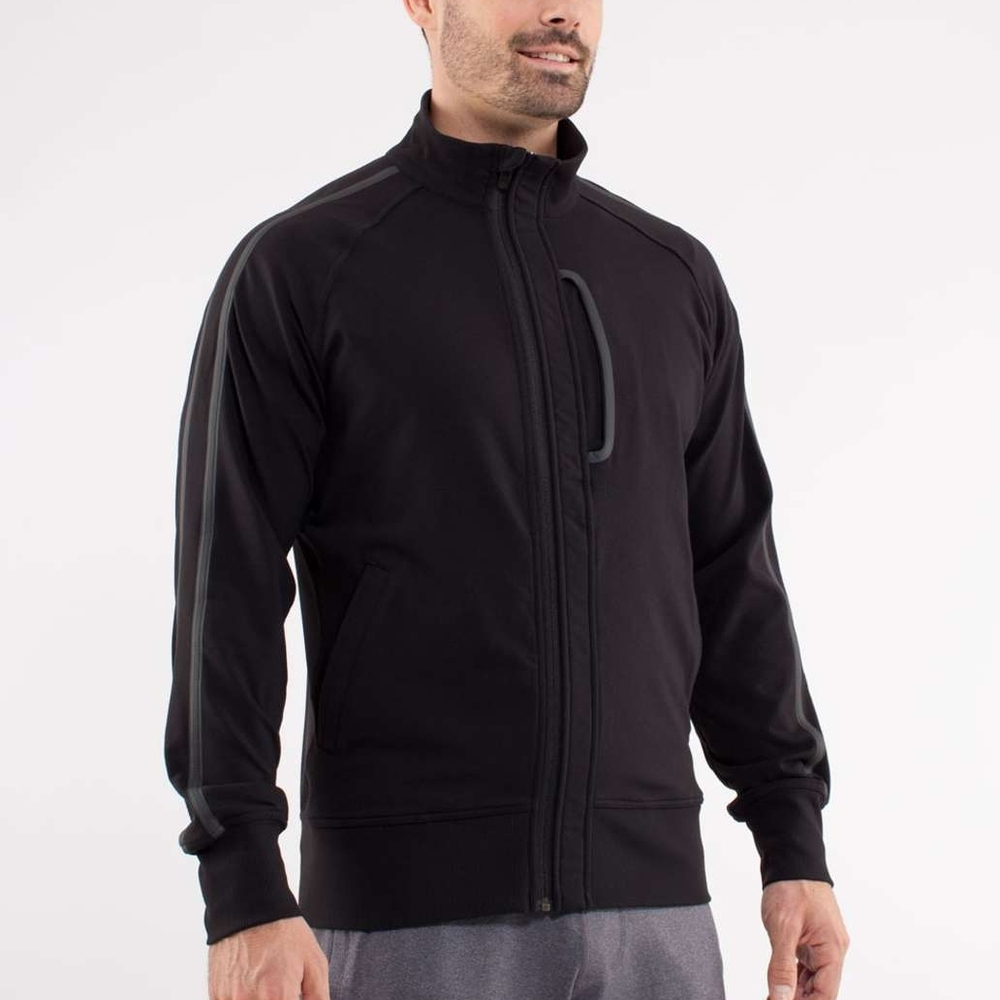 Lululemon Kung Fu II Jacket – Size L – 4-Way Stretch Luon, Black #189